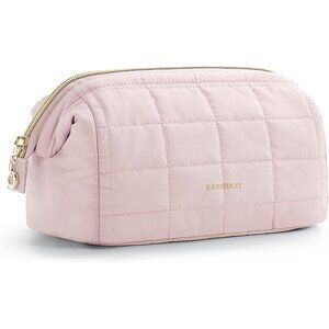 Travel Toiletry Bag, Puffy Padded Make Up Bags for Women Makeup Organizer Case,